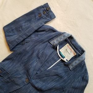 Anthropologie Cartonnier Embroidered Blazer Size 6